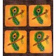 Kerala Mural Coasters-1